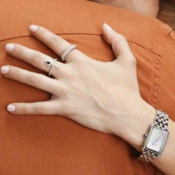 שעון SEIKO נשים מלבני