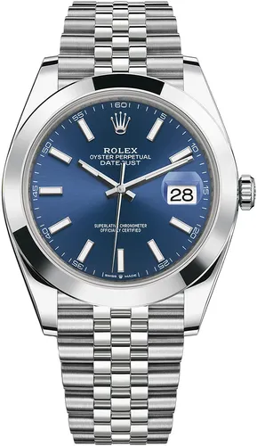 Rolex Datejust 41mm Stainless Steel Mens Watch