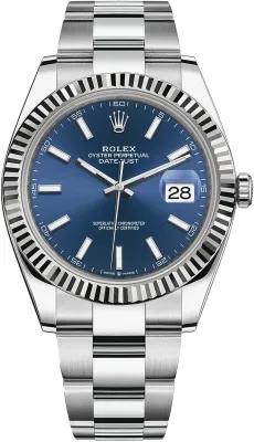 Rolex Datejust 41mm Stainless Steel Mens Watch